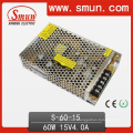 60W Single Output Switching Power Supply 15V 4A